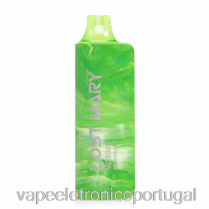 Vape Eletrônico Perdido Mary Mo5000 Gelo De Goiaba Descartável